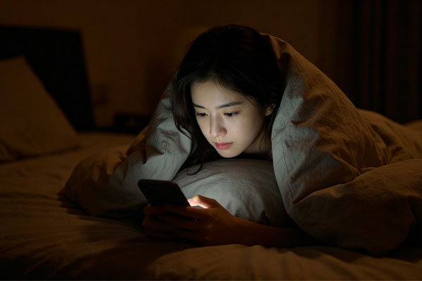 关灯玩手机,蓝光危险,干眼症,青光眼,夜间用眼 关灯玩手机,蓝光危险,干眼症,青光眼,夜间用眼